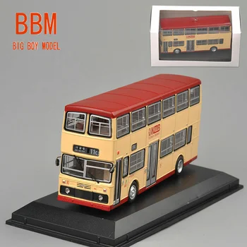 Diecast 1/76 מידה הונג קונג 11 קומתיים אוטובוס סגסוגת אוטובוס מודל צעצועים לילדים מתנות חג המולד עבור ילדים סטטי תצוגה