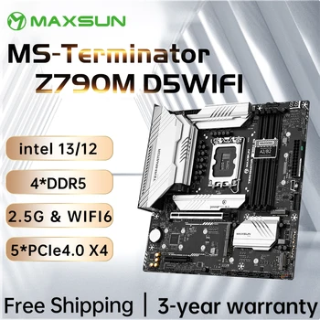 MAXSUN שליחות קטלנית Z790M D5 WIFI לוח 5*M. 2 4*DDR5 PCIE4.0 LGA1700 תמיכה אינטל 12/13 הליבה של משחק מחשב Mainboard