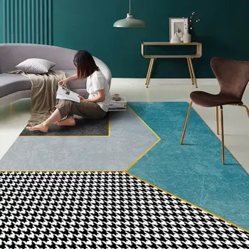 בבית בסלון שטיחים יוקרה נורדי קישוט מחצלות אמבטיה חדר השינה ליד המיטה טרקלין שטיח גדול שטיחים שטח שולחן שטיח הרצפה