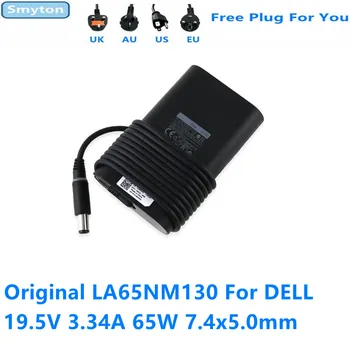 מקורי 65W מחשב נייד מתאם AC מטען LA65NM130 עבור Dell 19.5 V 3.34 רוחב 3550 E6540 XT3 Inspiron 14 15 DA65NM130 HA65NM130