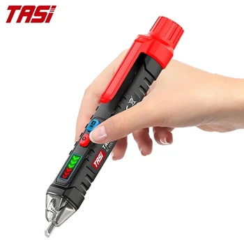 TASI TA881A Intelligente ללא מגע עט מעורר מתח Ac גלאי מטר הבוחן עט חיישן בודק Testen Potlood