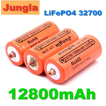 100% מקוריים 32700 3.2 V 12800mAh Lifepo4 Akku Professionelle ליתיום-אייזן Phosphat כוח Batterie Mit Schraube