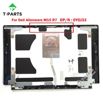 חדש/מקורי 0Y0J33 Y0J33 שחור עבור Dell Alienware M15 R7 נייד LCD כיסוי אחורי המכסה העליון LCD הכיסוי האחורי כיסוי מעטפת