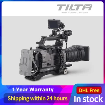 Tilta ES-T18-V FX9 המצלמה הכלוב עבור SONY PXW-FX9 הציוד מצלמה V הר אנטון הר מצלמה הכלוב תמיכה 15mm רוד Baseplate