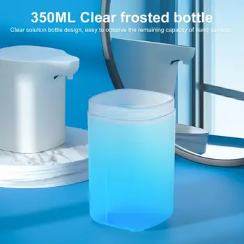 יד Sanitizer Dispenser רגיש נטענת ללא מגע אינפרא אדום אינדוקציה חכם אוטומטי סבון מפיץ הביתה