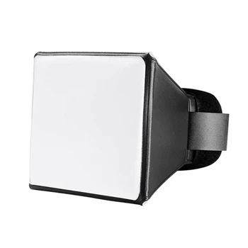 אוניברסלי תמונה Difusor מתקפל DSLR הבזק אור מפזר Softbox פלאש חיצוני מפזר Soft Box עבור פלאש מנורה 95AF