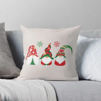 חג המולד נורדי גמדים בכריות הספה כריות מכסה דקורטיבי כריות מותאמות אישית כרית תמונה