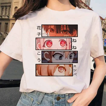 השירותים מחויב האנקו קון להדפיס חולצות נשים Harajuku Ullzang חולצת טריקו אופנה-90 גרפי מצחיק חולצת טי הקיץ העליון טי נקבה