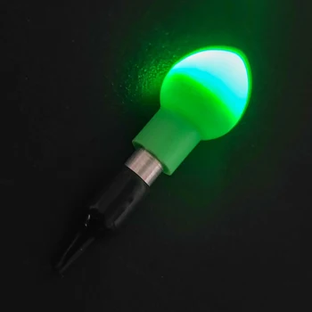 2pcs LED לצוף זנב אור 3D הכבידה חישה החכה פעמון אזעקה אור מקלות בקרה חכמה ציוד דיג לילה