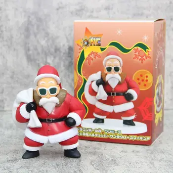 דרגון בול Dx סדרת חג המולד הלבוש מאסטר רושי קאמה sennin 13cm אנימה בובת סנטה קלאוס מודל בובה מתנות צעצועים