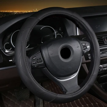  מיקרופייבר עור הגה רכב כיסוי עבור Mercedess Benzs Smart Fortwo 450