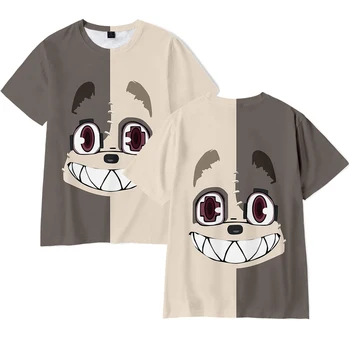 Gleipnir חולצות אנימה יפנית בקיץ חולצת אופנה ילדים מזדמנים Harajuku מנופחים בנים בנות צוואר עגול Tees מקסימום בגדים