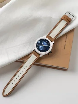 עור בד רצועה+מחשב התיק מתאים את Huawei לצפות GT סייבר Smartwatch להקת פרק כף יד צמיד רצועת שעון watchstrap