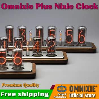 Omnixie בנוסף Nixie Tube השעון ב-18/Z566M/ZM1040/ZM1052 יצירתי השולחן שעון חכם Nixie Omnixie חנות רשמית (ללא צינורות)