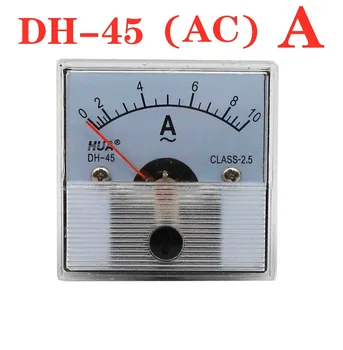 ד. ה.-45 מד הזרם AC כיכר מצביע מטר 1A2A3A5A10A20A30A50A75A100A200A