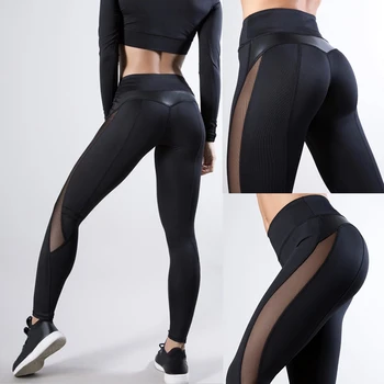2022 נשים חותלות מכנסיים סקסי לדחוף את כושר כושר Leggins מנהל רשת Leggins חלקה אימון מכנסיים נשית גבוהה המותניים Mujer