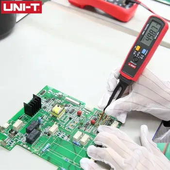 יחידת UT116C SMD בודק מתח 36V סוללה מדידה Rotable הפינצטה LED דיודה מודד נגד הקבל הבוחן