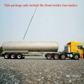 LESU 40ft שמן מיכל דלק-מכלית סמי טריילר על 1/14 שלט מתכת טרקטור משאית דגם הרכב TH14463-SMT5