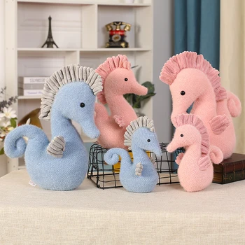 אנג ' ל סוסון ים יצורים ימיים ממולאים בפלאש צעצוע מתנת יום הולדת.