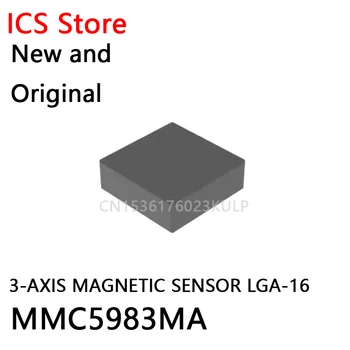 2-5-10PCS חדש ומקורי 3-ציר חיישן מגנטי LGA-16 5983 MMC5983MA