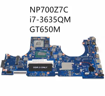 האם BA92-11017A BA92-11017B עבור Samsung NP700Z7C המחשב הנייד ללוח האם כולל i7-3635QM 2.4 GHz CPU GT650M GPU DDR3