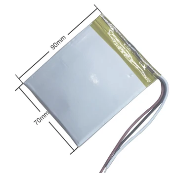3 חוט חדש אוניברסלי סוללה עבור EXPLAY D8.2 3G Tablet הסוללה הפנימית 3500mah 3.7 V Polymer Li-ion+מעקב