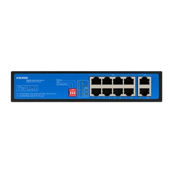 לא מנוהל ethernet poe switch hub מתג דיור 8 port poe עבור טלוויזיה במעגל סגור NVR מעקב מצלמת IP-VoIP