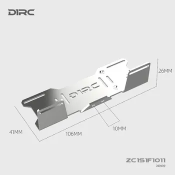 מסגרת מתכת סוללה מחזיק אביזרים 1/10 RC סורק מכונית Traxxas D1RC RC4WD D90 D110 חלקי Diy