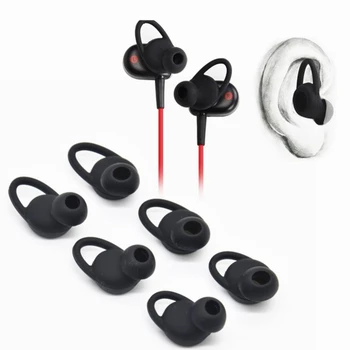 חדש 3Pairs האוזן סיליקון טיפים Earbud Eartips כריות אוזניים להחלפה עבור מיי zu EP51 אוזניות Bluetooth אביזרים 3 גדלים (L/M/S)