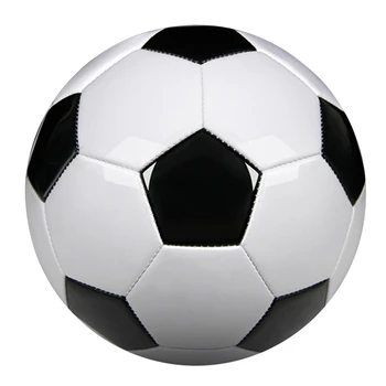 גודל 5 הכשרה מקצועית כדורי כדורגל עור PU שחור לבן כדורגל כדורגל כדורי המטרה הקבוצה נקודה הכשרה ביצים